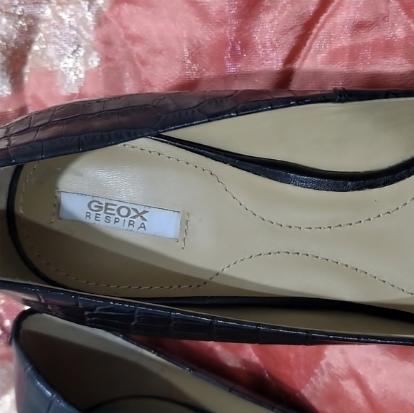 Geox Women's D Elina C Dress Black Pumps Size 36 - Picture 5 of 8